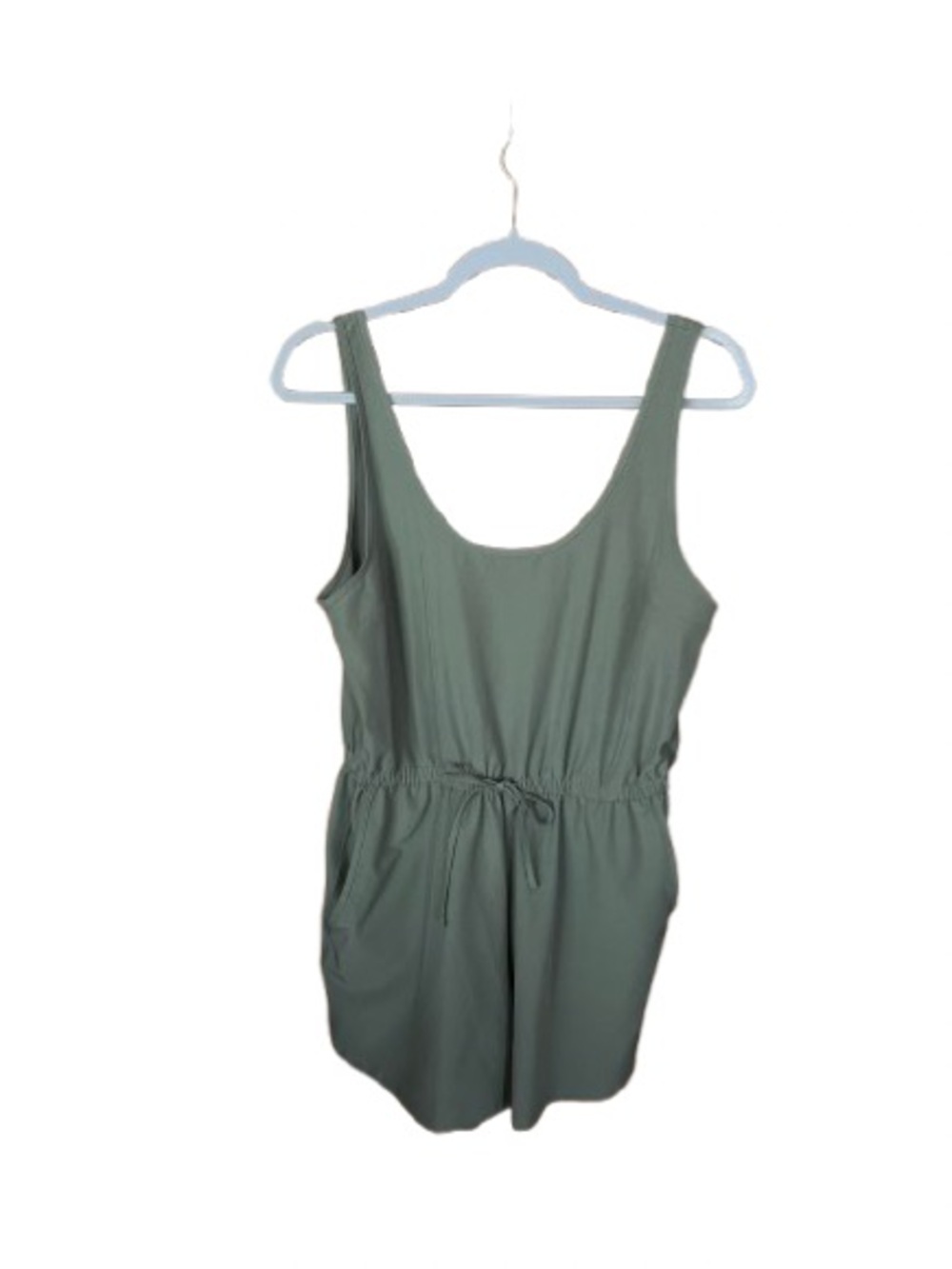 Abercrombie & Fitch Traveler Romper in Sage Green